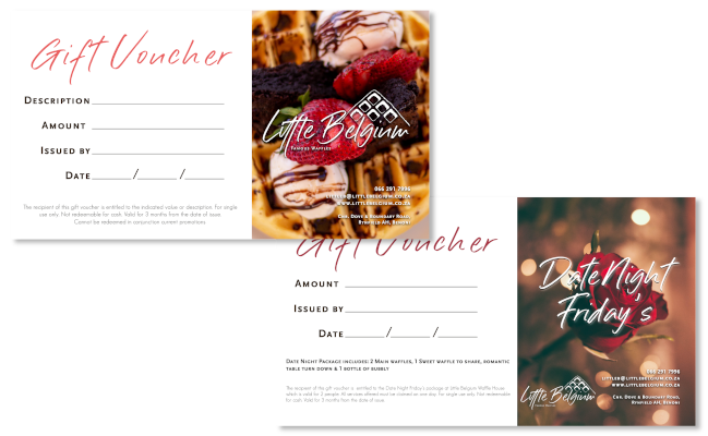 waffles make a sweet gift
